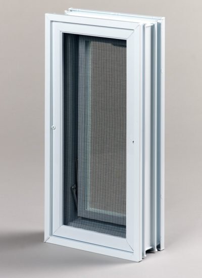 Went 1x2 okno wentylacyjne do pustaków szklanych i luksferów tył