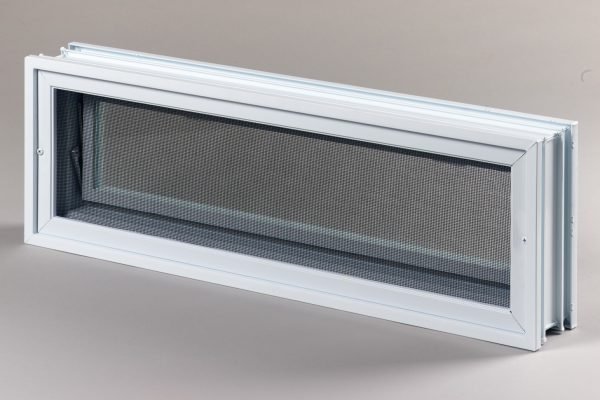 Went 3x1 okno wentylacyjne do pustaków szklanych i luksferów tył