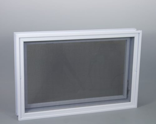 Went 3x2 okno wentylacyjne do pustaków szklanych i luksferów tył